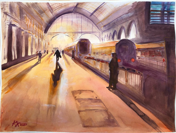 Megérkezik? Elmegy?