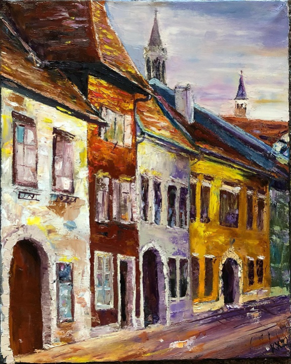 Új utcai öreg házak