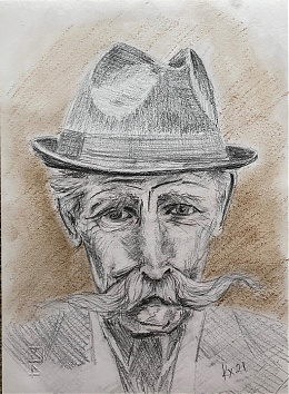 Atyafi - 2021 ceruzarajz 24x32 cm