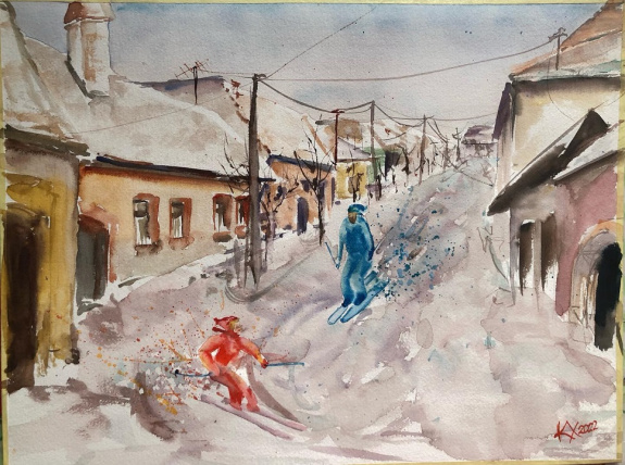 Sí-randi a Szélmalom utcában