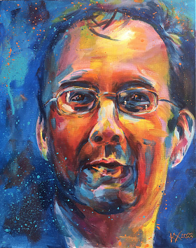 Az Építő - 2023 akril 50x40cm